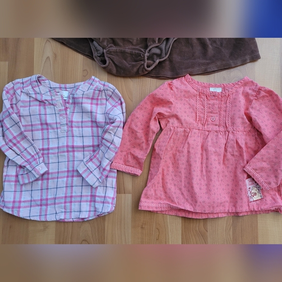 Baby Gap Jumping Beans Baby Girls 18M Clothes Top Sweater Overall Dress Lot Of 5 - Picture 13 of 14
